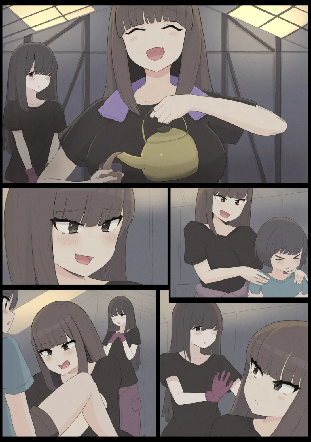 [Shisha No Mukuro] Seibi Koujou no Onee-san Fhentai - Page 6