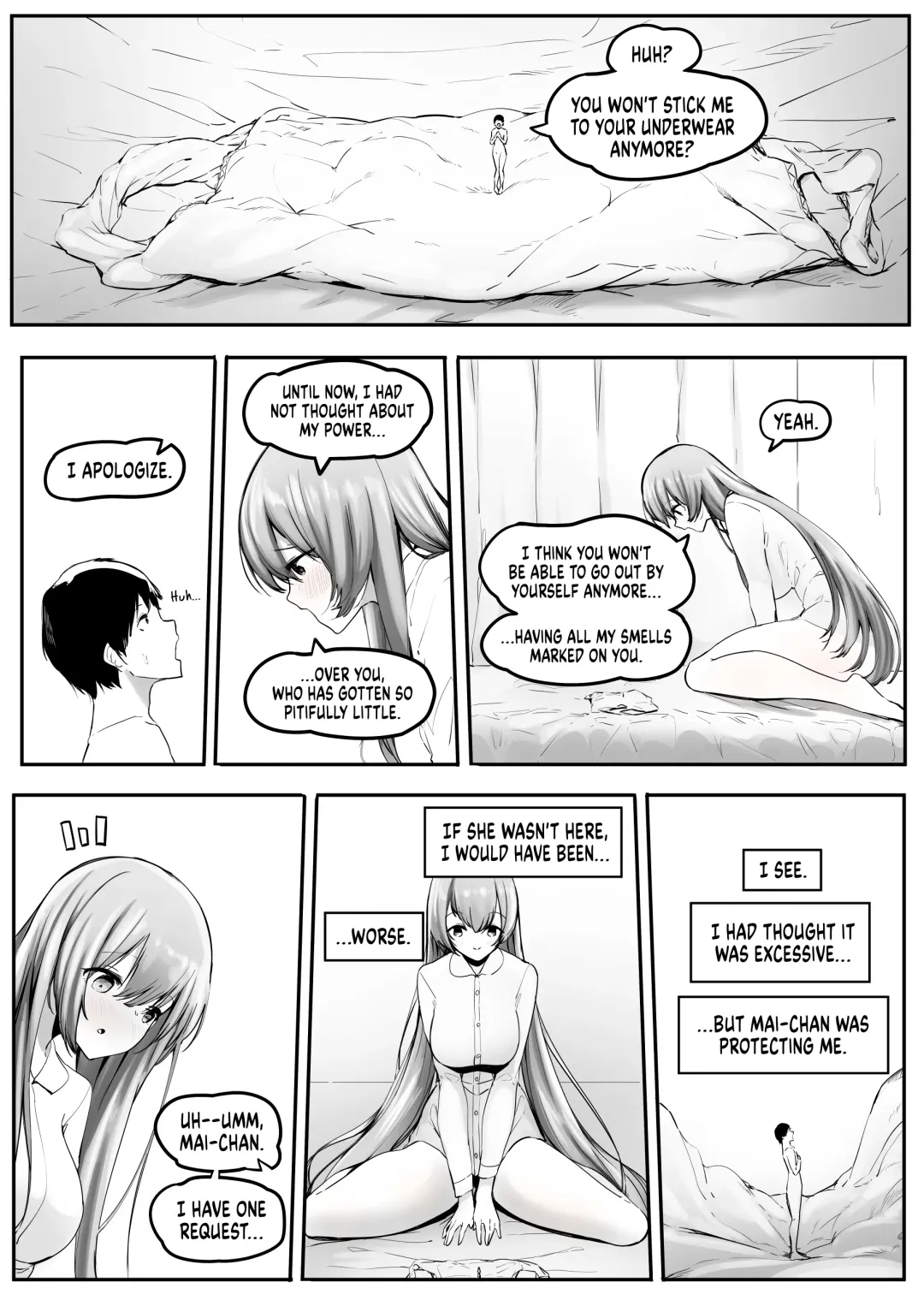[Marushamo] The Girl who Confines You in Panties and Assaults You with Smells Fhentai - Page 21