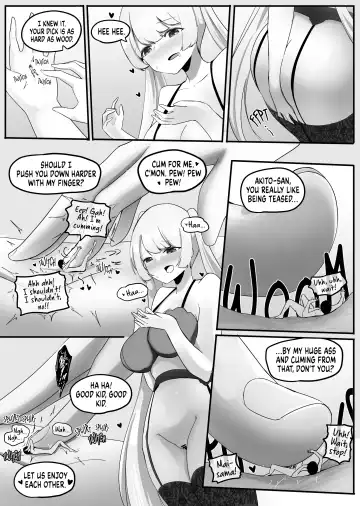 [Marushamo] The Girl who Confines You in Panties and Assaults You with Smells Fhentai - Page 34