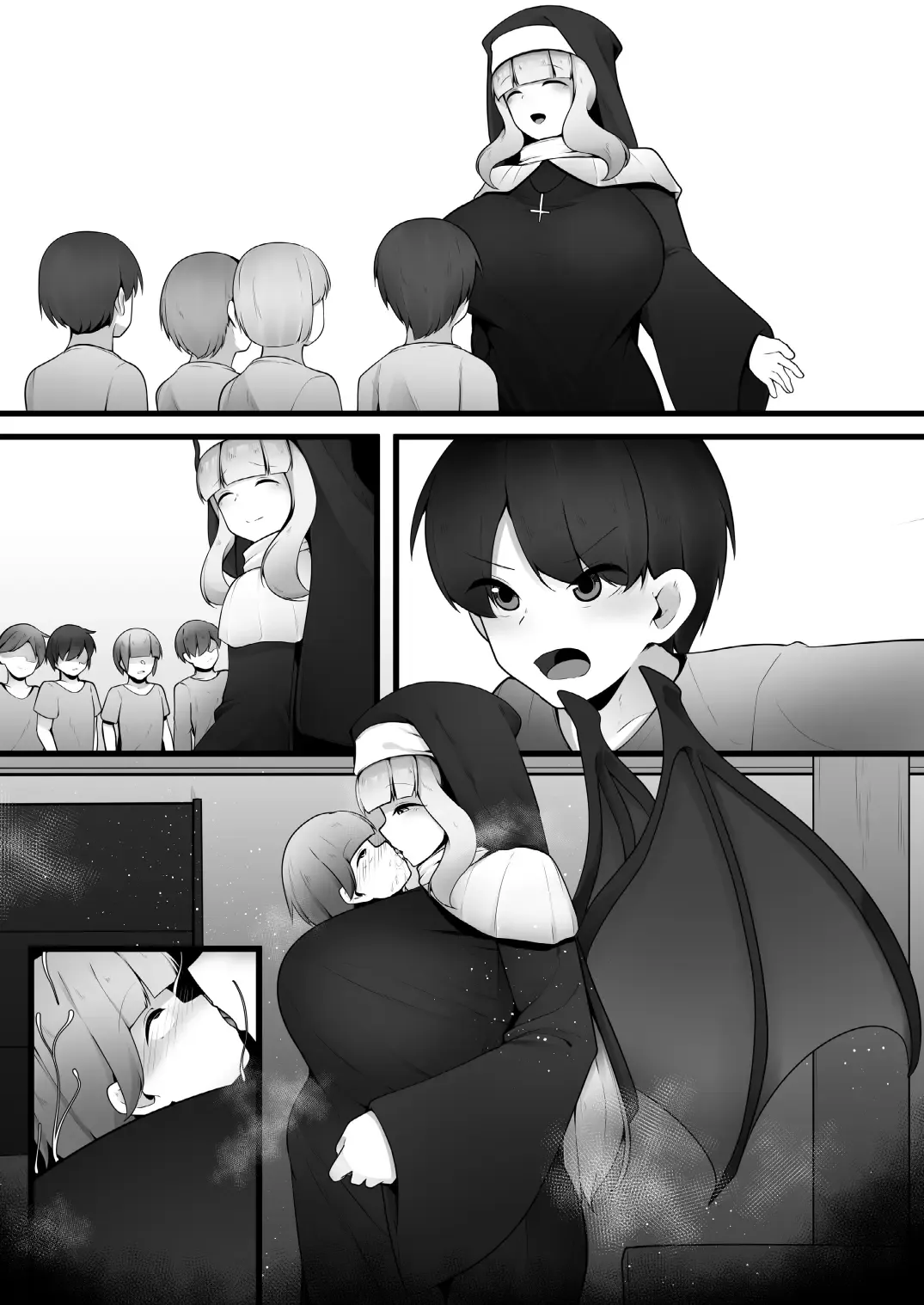 [Kazakami Sudare] Yasashii Sister Onee-san no Himitsu o Saguttara Jitsu wa Succubus de Muriyari Keiyaku Saserarechau Hanashi Fhentai - Page 17