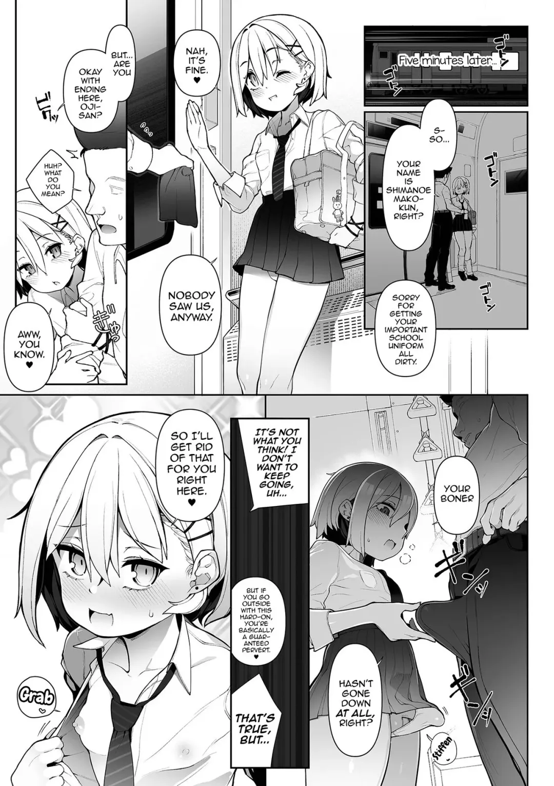 [Nyakkuru] Densha de Yuuwaku Otokonoko! Fhentai - Page 11