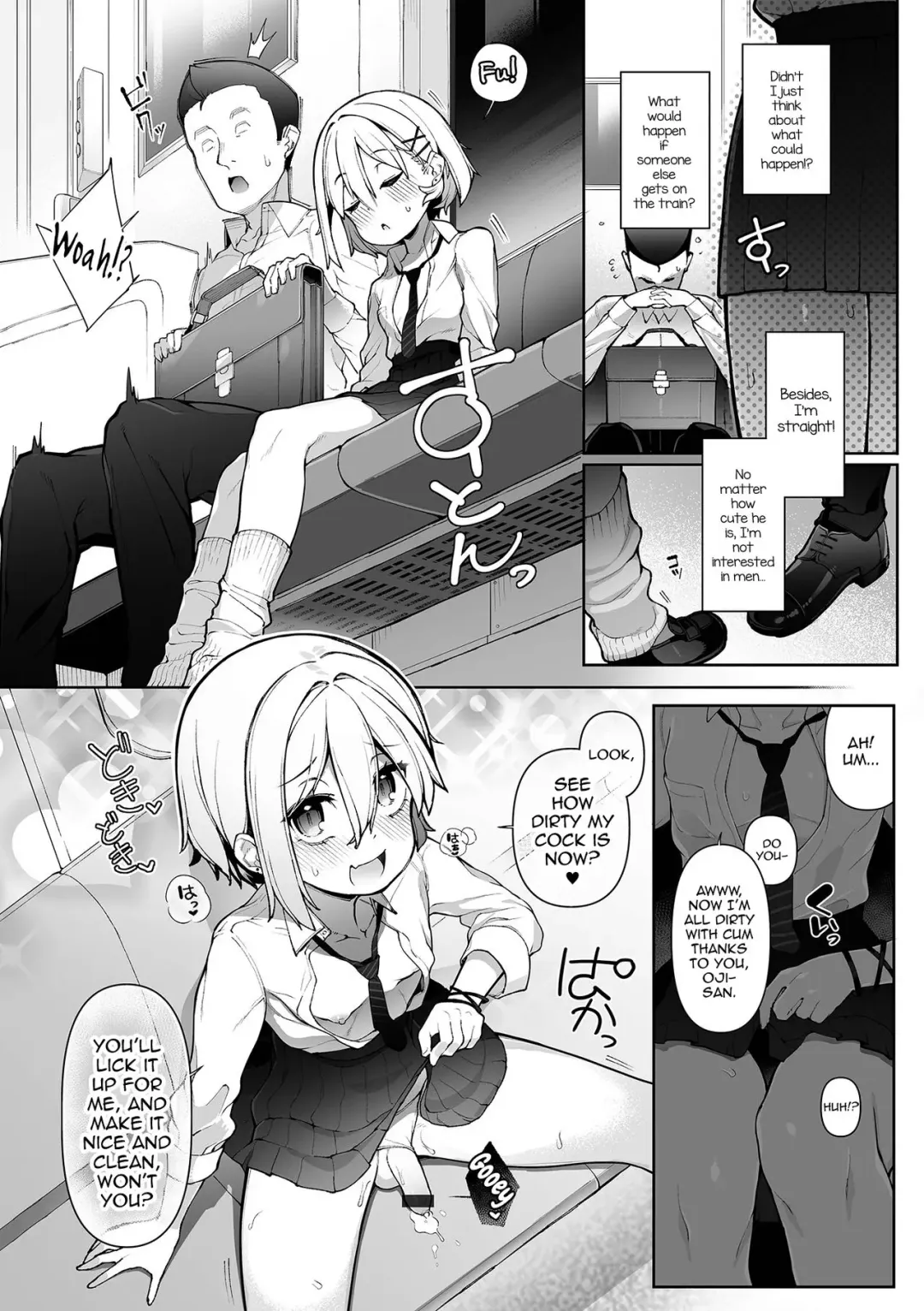 [Nyakkuru] Densha de Yuuwaku Otokonoko! Fhentai - Page 7