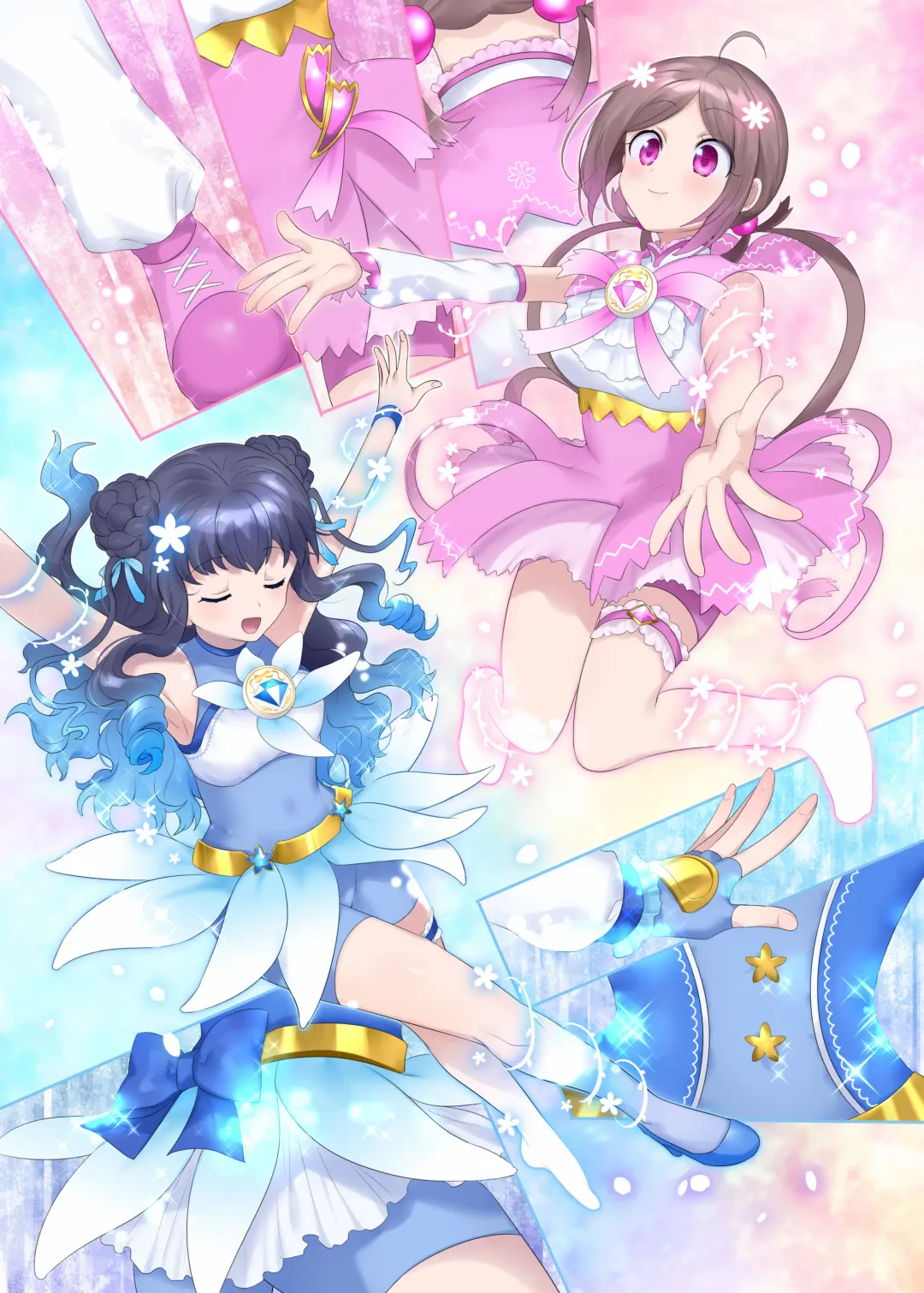 [Hiiragi Popura] Mugen Seiki EX-Phantom Season 1 ~Karada o Otosareru Ruriiro no Mahou Shoujo~ Fhentai - Page 5