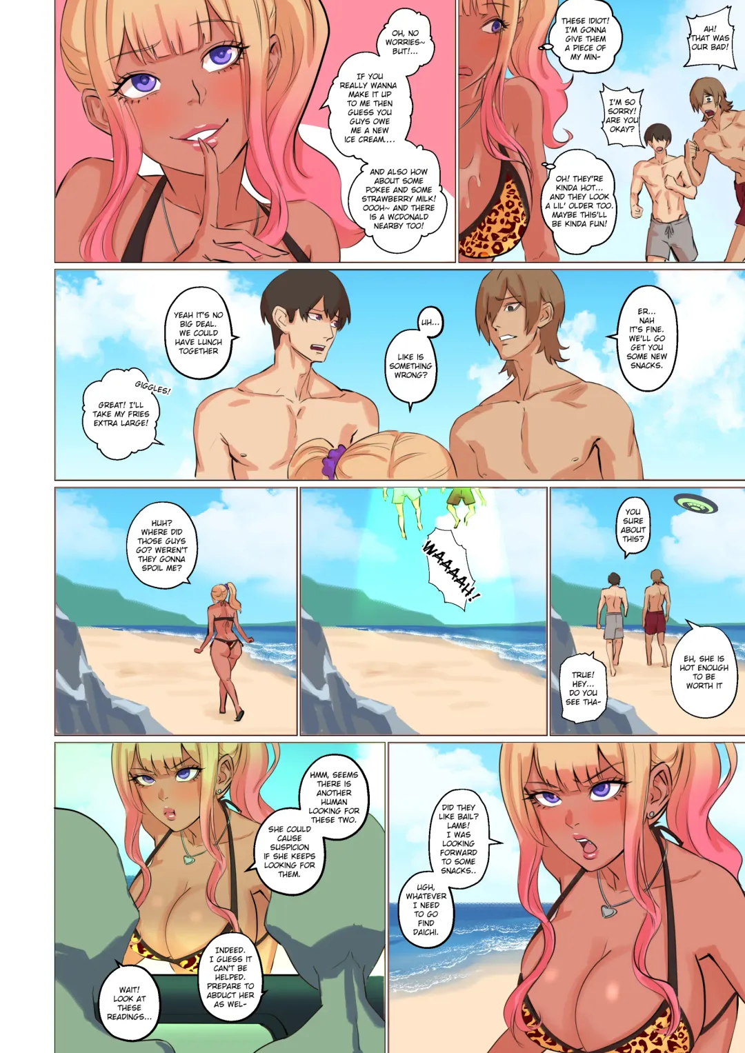 [Arisane] Turned Into A Gyaru 1.1 Fhentai - Page 12