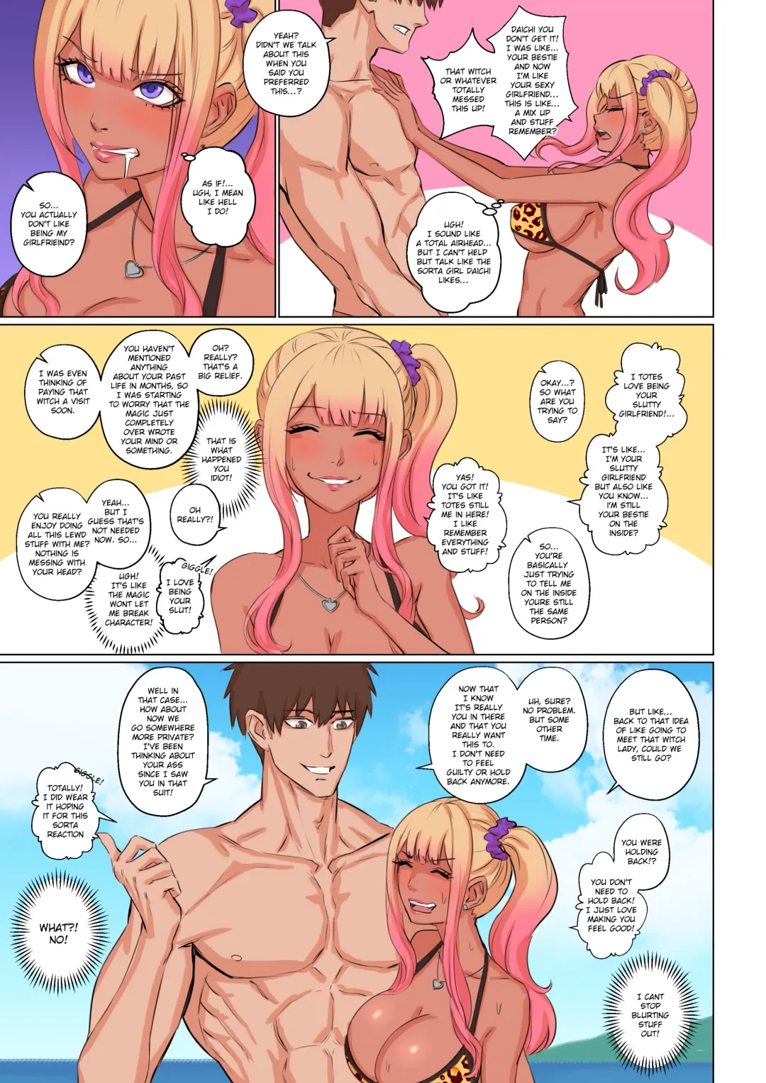 [Arisane] Turned Into A Gyaru 1.1 Fhentai - Page 16