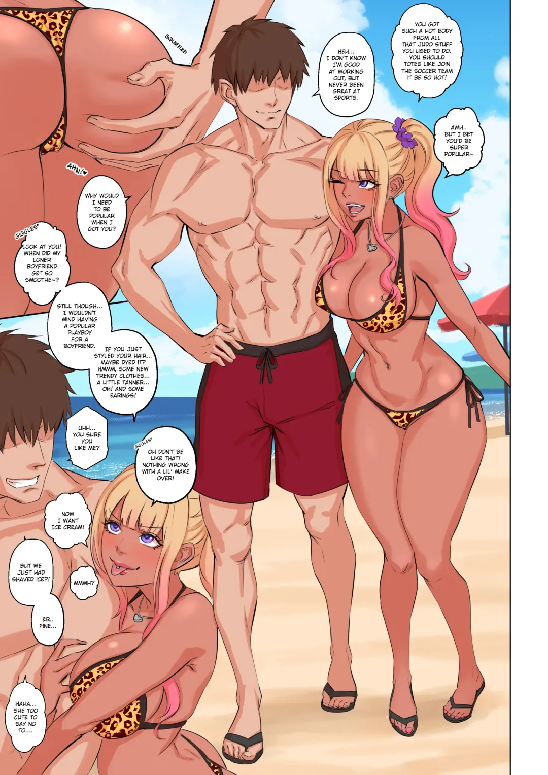 [Arisane] Turned Into A Gyaru 1.1 Fhentai - Page 9