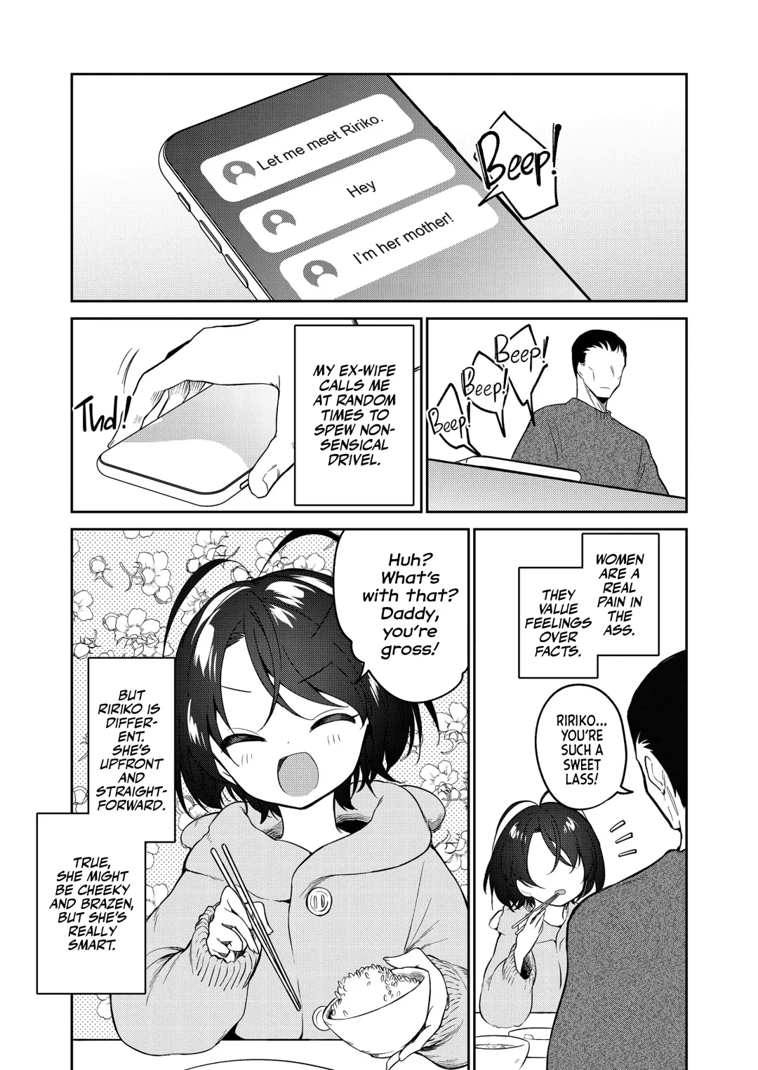 [Nogiwa Kaede] Kawaii Ririko | Sweet Daughter Ririko! Fhentai - Page 3