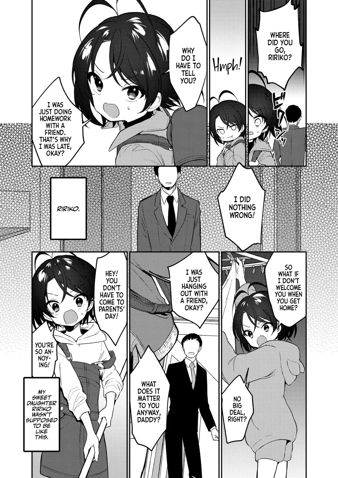 [Nogiwa Kaede] Kawaii Ririko | Sweet Daughter Ririko! Fhentai - Page 5