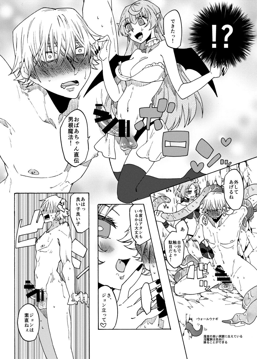 [Gumi Kurage] Saikyou Yuusha ga Zako Succubus Shimai no Seieki Server ni naru Hanashi! Fhentai - Page 19