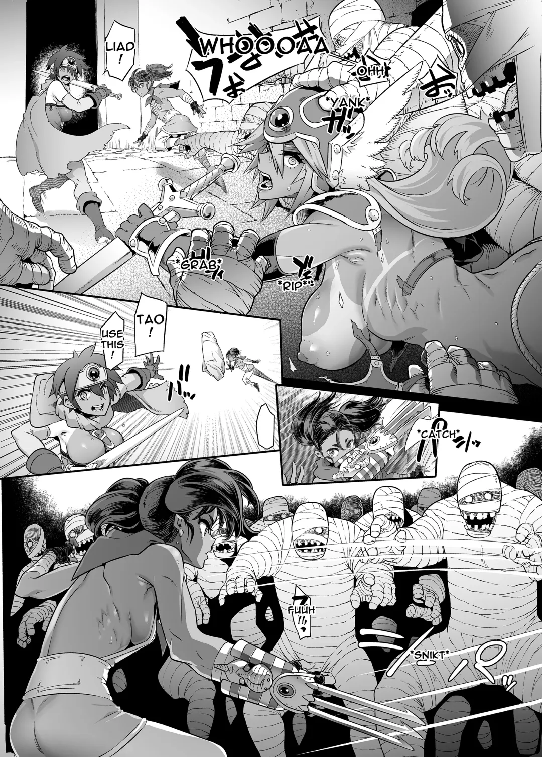 [Shindol] Onna Yuusha no Tabi 5 Yoru no Machi no Onna Boukensha Fhentai - Page 17
