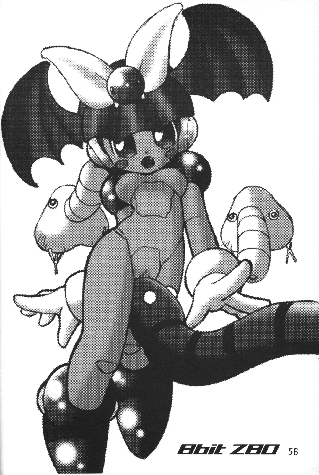 [Makino Akine - Nagatsuki Misoka - Serizawa Yuuji] 8bit Z80 Remixed vol.1 Fhentai - Page 55