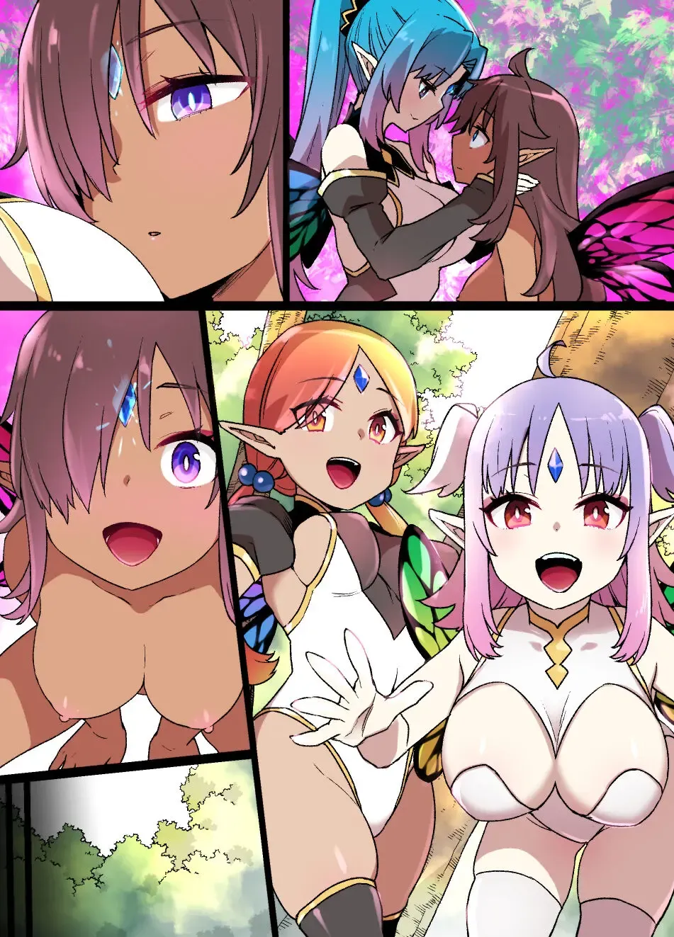 [Kusayarou] Boukensha no Youseika & TSF Fhentai - Page 11