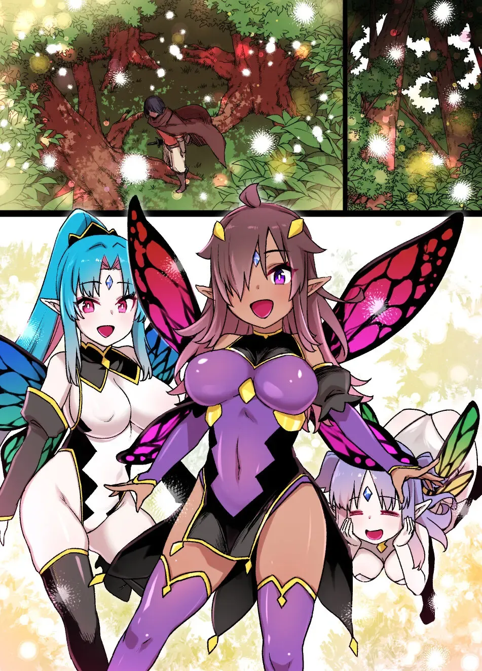 [Kusayarou] Boukensha no Youseika & TSF Fhentai - Page 12