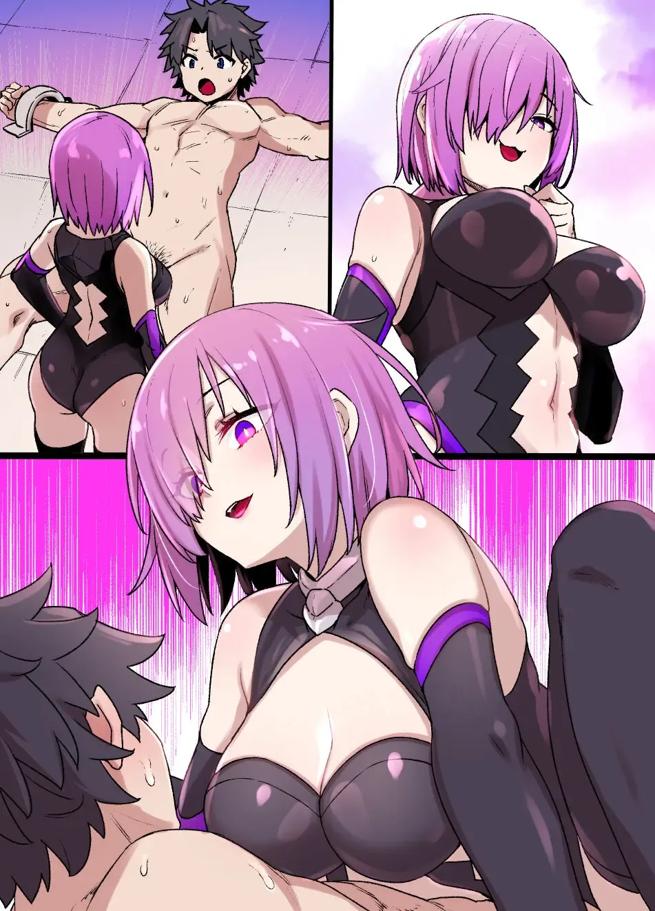 [Kusayarou] FGO Mash Sennou Mesugaki-ka Fhentai - Page 5