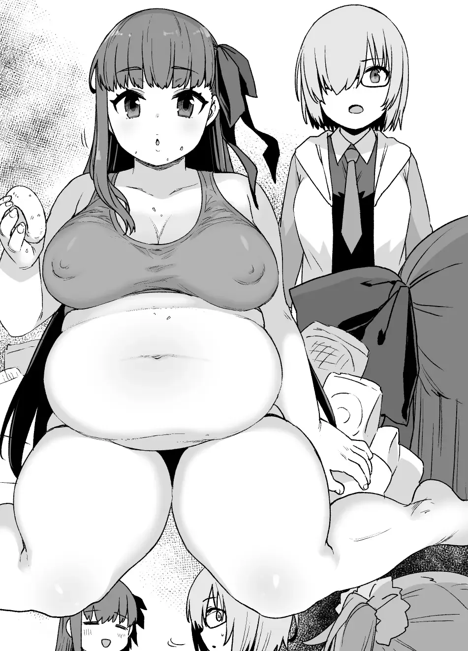 [Kusayarou] FGO Gudako & BB Himanka Fhentai - Page 3