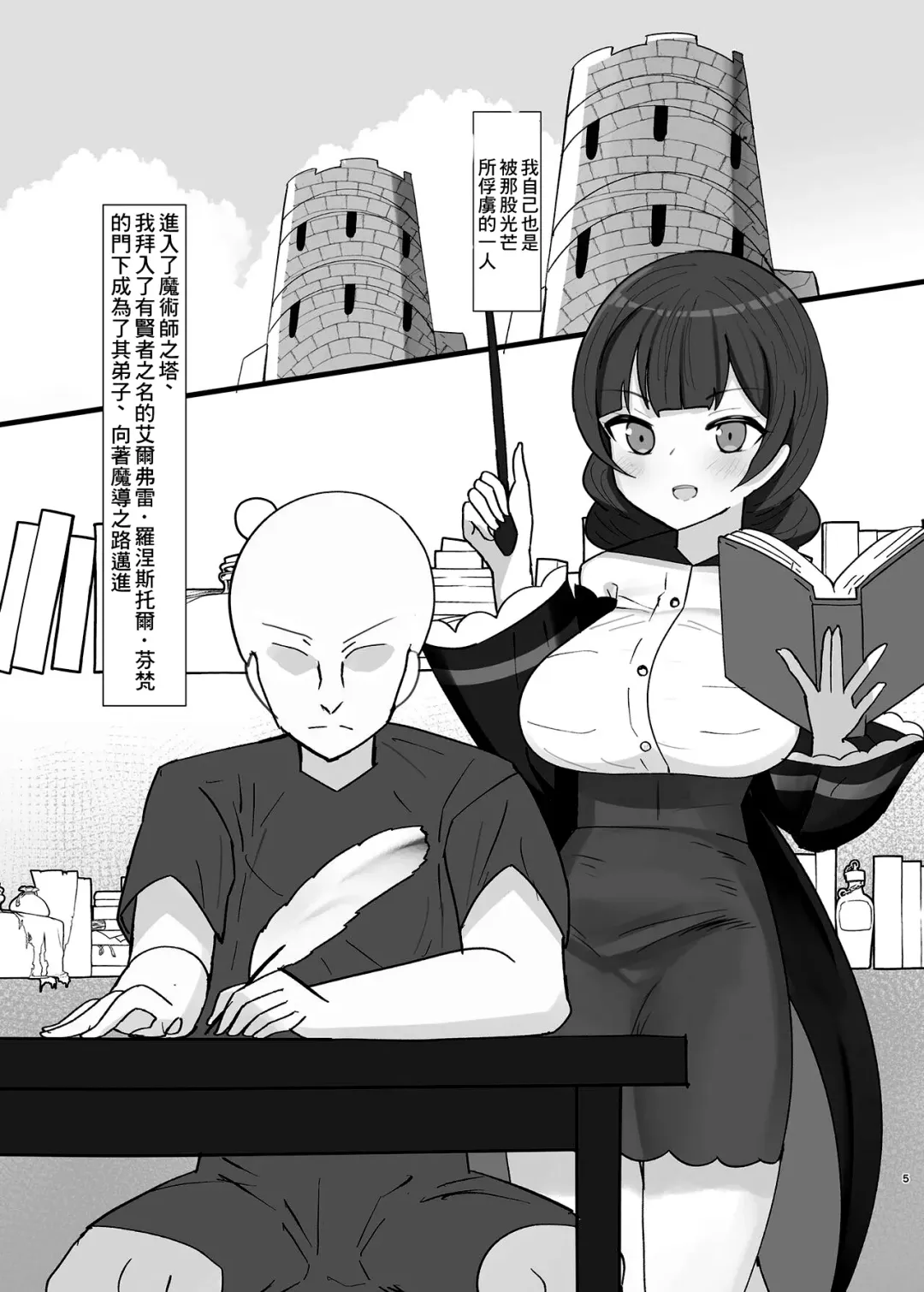 [Huwahuwa Raidou] Suiminchuu no Shishou ni Ecchi na Itazura shimakuru Hon | 對熟睡中的師傅進行色色的惡作劇的本 Fhentai - Page 5