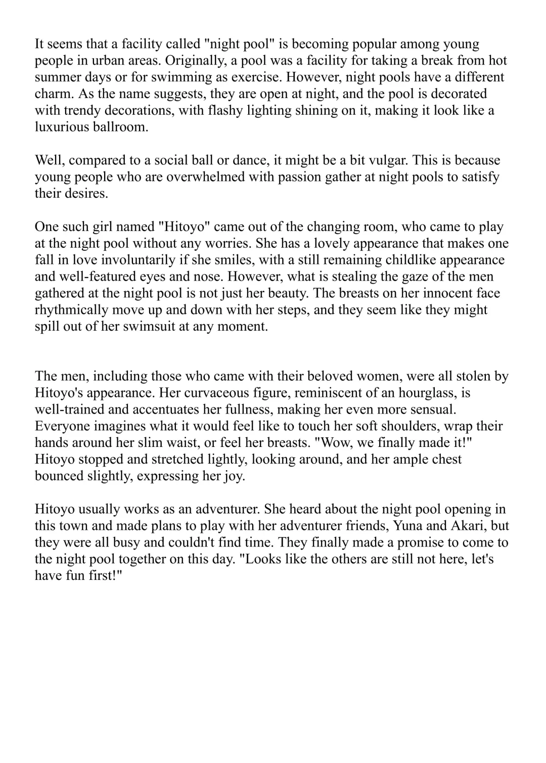 [Bonnie] Hitoyo-chan no Junan Short Story 3 Fhentai - Page 3