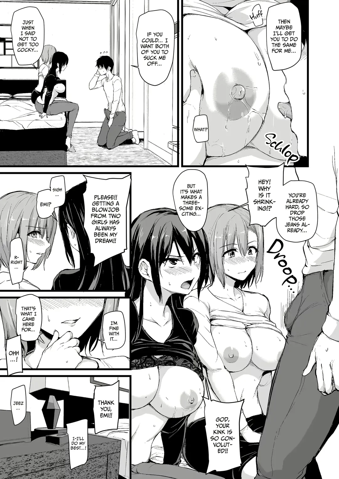 [Tachibana Omina] Kyonyuu ga Futariinai to Bokkishinai Otto no Tame ni Tomodachi o Tsuretekita Tsuma Chapter.1 Fhentai - Page 12