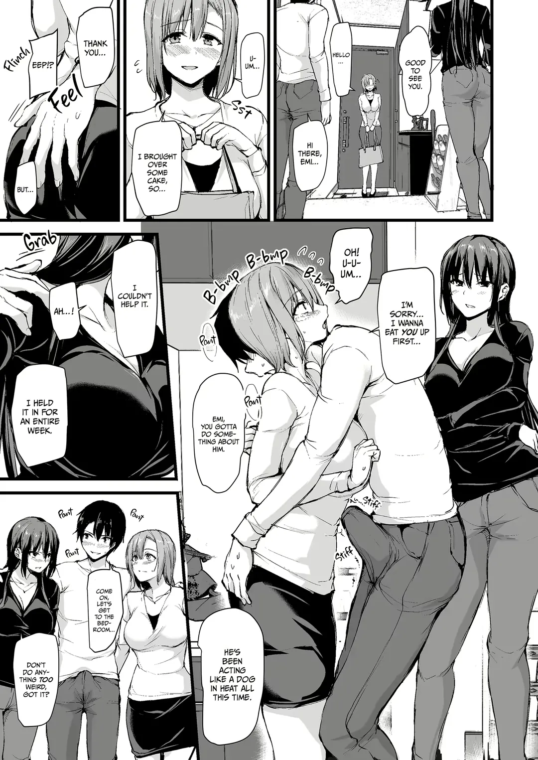 [Tachibana Omina] Kyonyuu ga Futariinai to Bokkishinai Otto no Tame ni Tomodachi o Tsuretekita Tsuma Chapter.1 Fhentai - Page 28