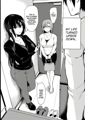 [Tachibana Omina] Kyonyuu ga Futariinai to Bokkishinai Otto no Tame ni Tomodachi o Tsuretekita Tsuma Chapter.1 Fhentai - Page 3