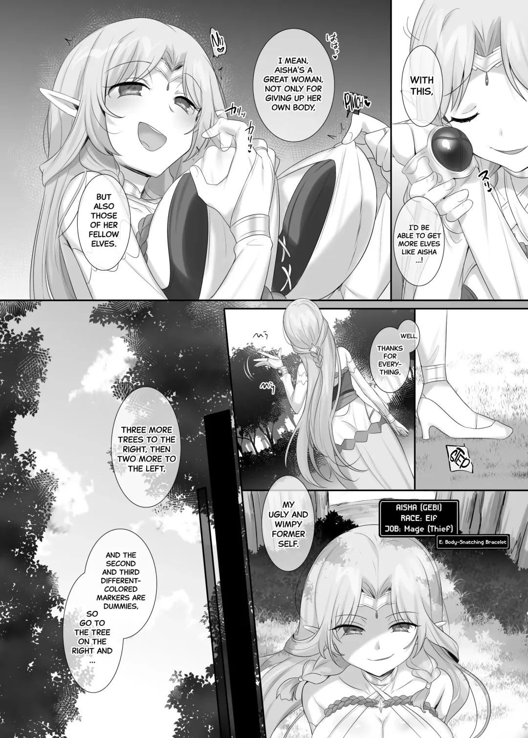 [Hiiragi Popura] Nikutai Dorobou no Udewa (Zenpen) | Body-Snatching Bracelet Fhentai - Page 20