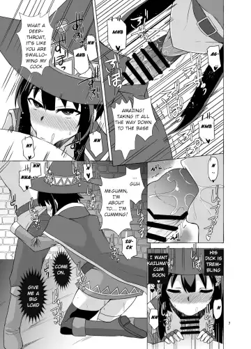 [Zeros] Megumin ga Okuchi de Nukinuki shite kureru Hon Fhentai - Page 7