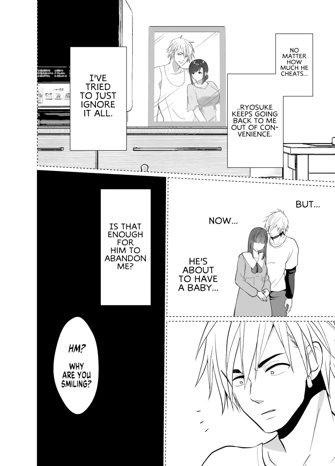 [Taguchi Monyata] Uwakisyou no Otto ni Seitenkan Kusuri o Nomase Tsuzuketa Kekka 2 | The Results of Making my Adulterous Husband Continuously Drink a Gender-Bending Drug 2 Fhentai - Page 3