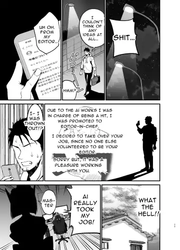 [Chilt] AI ni Shigoto o Torareta Mangaka, Seieki mo Torareru. | Manga Artist Lost Not Only His Job To AI, But Also His Semen Fhentai - Page 28