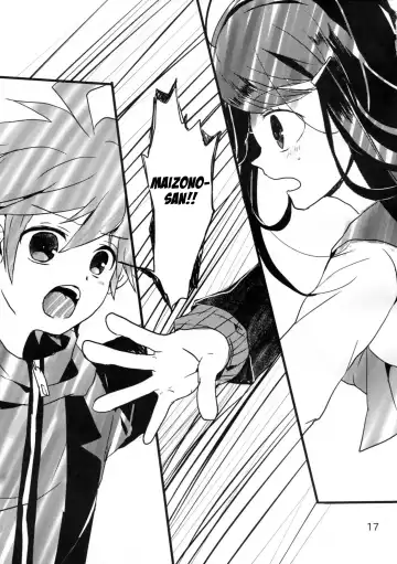 [Koshimura] Naegi to Maizono-san ga Tsukiatteru Zentei no Manga Fhentai - Page 16