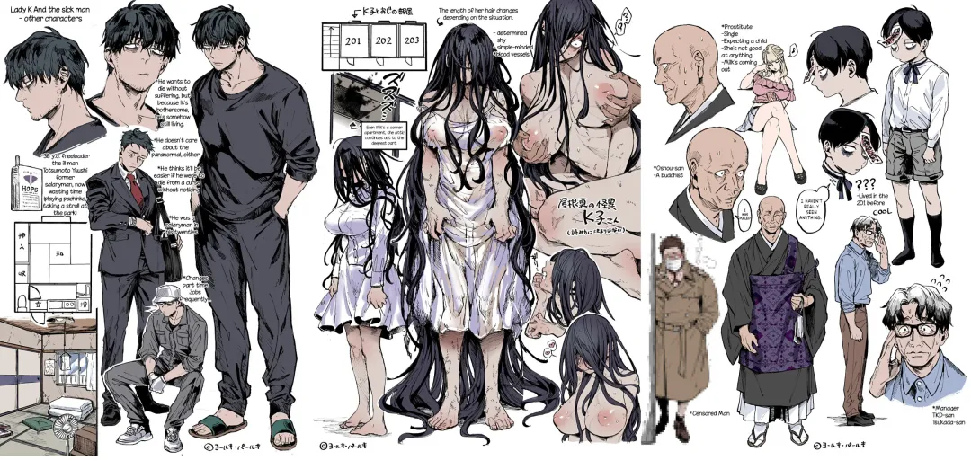 [Rororogi Mogera] Kko to Yamioji Ha | Lady K & The Sick Man (decensored) Fhentai - Page 75