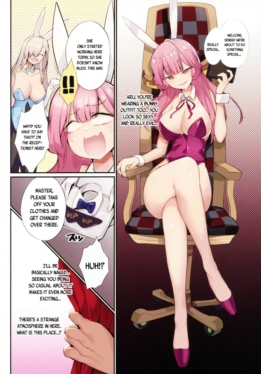 [Armadillo Daiji] Bunny no Izanau VIP ROOM | The Bunny Seductive VIP ROOM Fhentai - Page 3