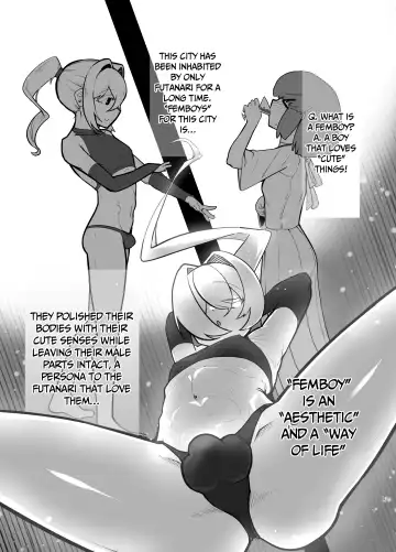 [Nisin] Futanari no Machi no Femboy Club | Futanari Town's Femboy Club Fhentai - Page 4