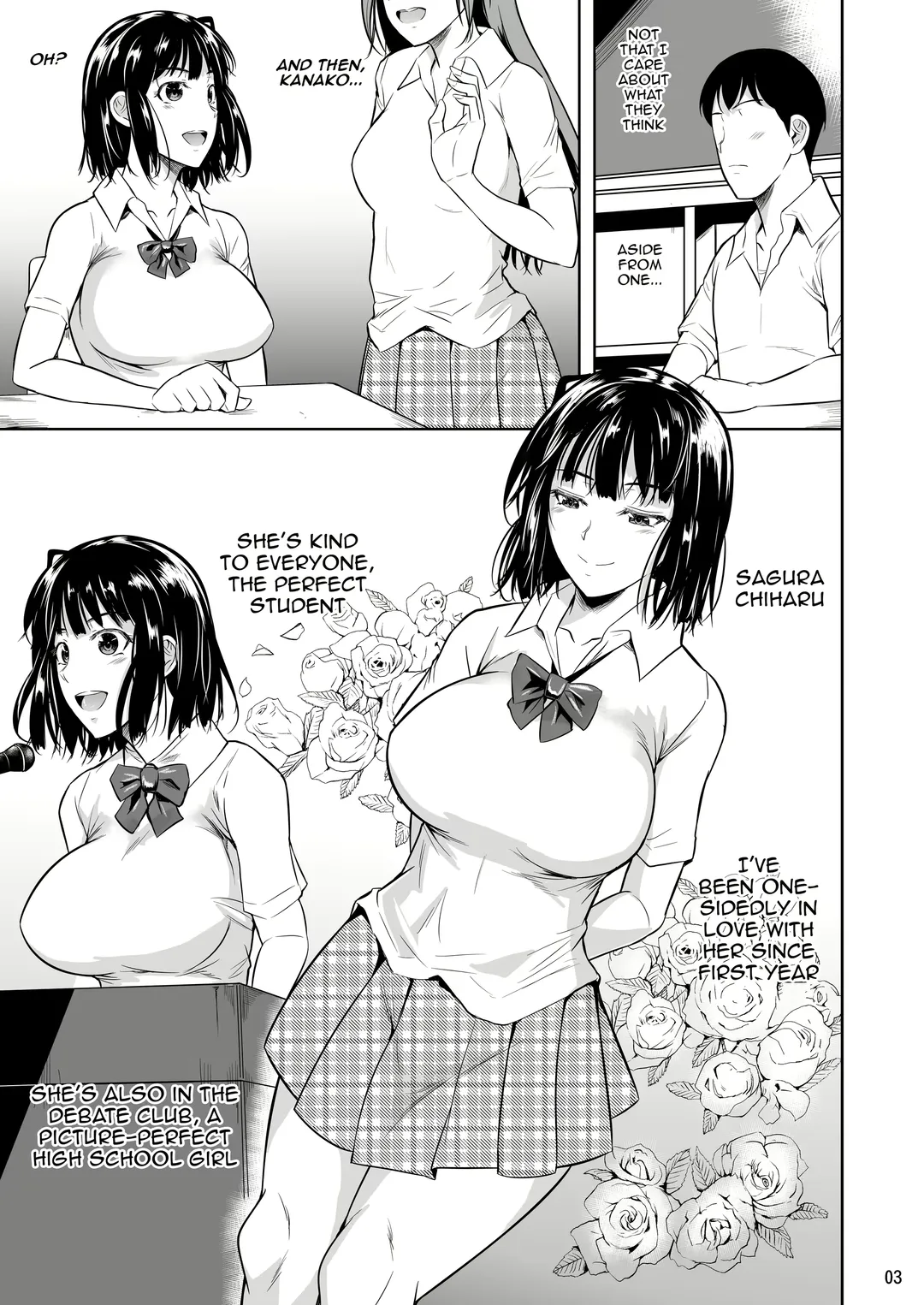 [Fuetakishi] Bocchi no Mob ga Tadashii Sentaku o Shite Seiso Shoujo to Tsukiau. Mochiron Sex mo Suru | A Loner Makes the Right Choices And Goes Out With a Seiso Girl. Of Course There's Sex As Well. Fhentai - Page 4