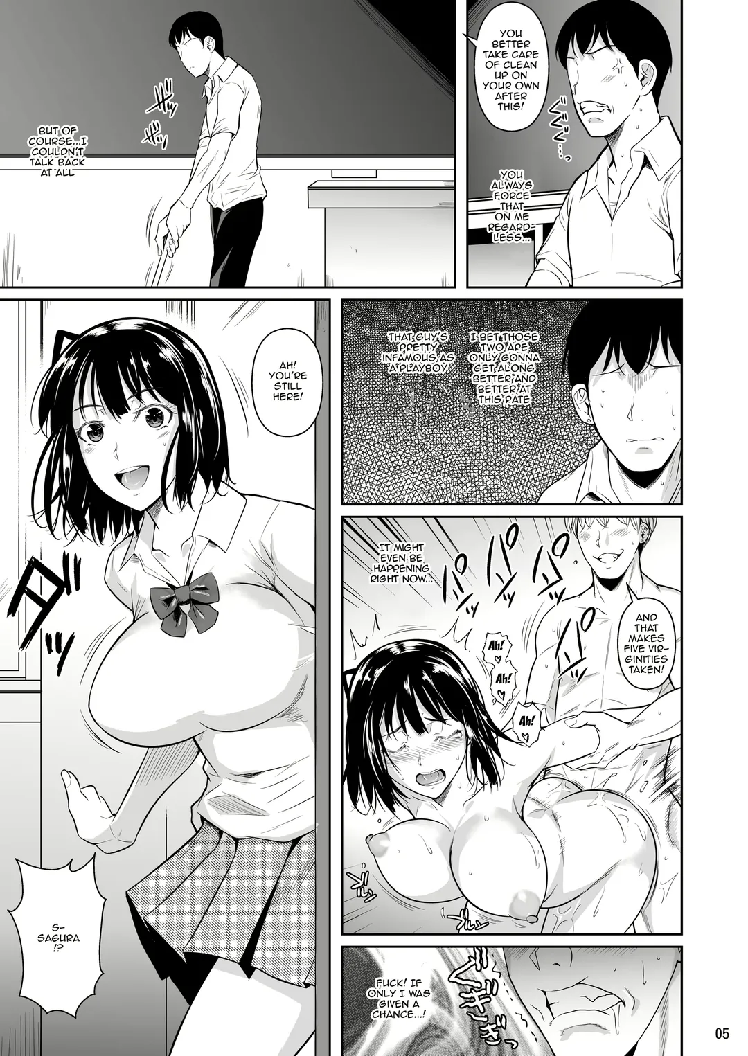[Fuetakishi] Bocchi no Mob ga Tadashii Sentaku o Shite Seiso Shoujo to Tsukiau. Mochiron Sex mo Suru | A Loner Makes the Right Choices And Goes Out With a Seiso Girl. Of Course There's Sex As Well. Fhentai - Page 6