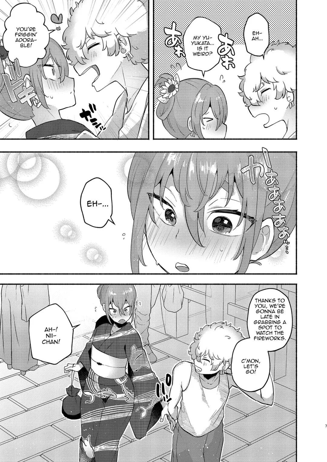 [Magurono Yukinao] TS, banka no Sourou | TS Late Summer Fhentai - Page 6
