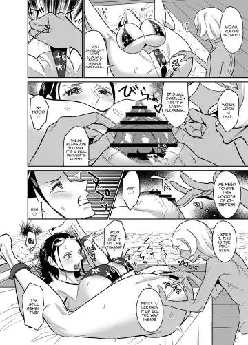 [Hamiltan] NamiRobi OneShota Vacance | NamiRobi OneShota Vacation Fhentai - Page 27