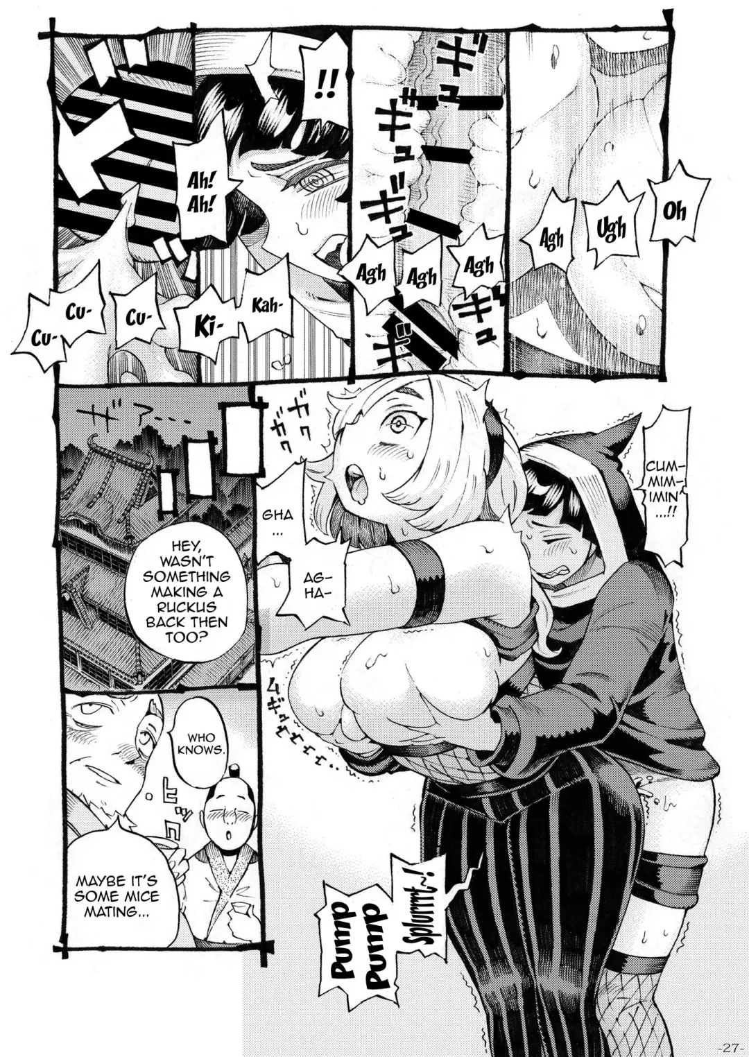 [Nishi Yoshiyuki] Kunoichi wa Deshi to Oshinobi de | A Kunoichi Sneaks Up On Her Disciple Fhentai - Page 26