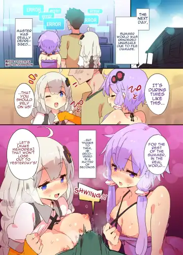 [Petenshi] Yukari Akari to Sugosu Digital Echi Echi Natsu Kuukan | Getting Lewd With Yukari and Akari Under The Summer sky Fhentai - Page 19