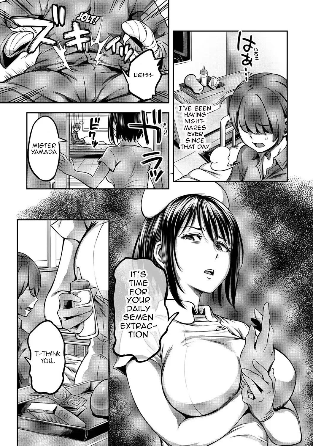 [Kameyama Shiruko] Sakusei Byoutou / Semen Extraction Ward Fhentai - Page 4