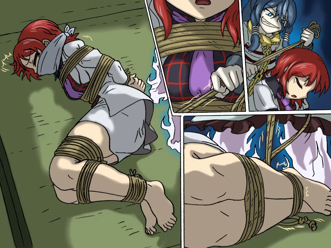 九十九姉妹と雷鼓の受難 Fhentai - Page 7