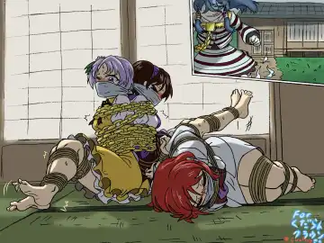 九十九姉妹と雷鼓の受難 Fhentai - Page 8