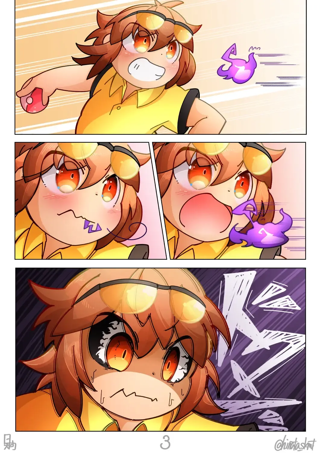 [Hinata] Hisuian Typhlosion Partners Fhentai - Page 3