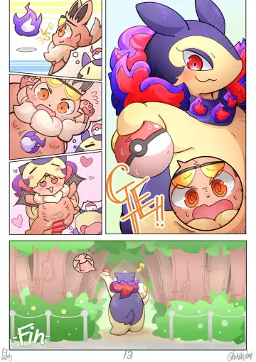 [Hinata] Hisuian Typhlosion Partners Fhentai - Page 13