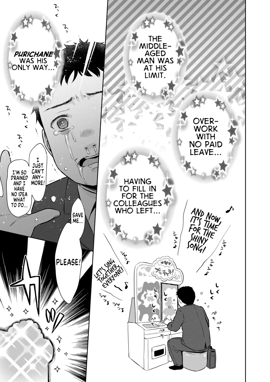 [Dobato] Genkai Oji-san Youjo Senpai ni Natte Mita | When a Desperate Old Man Turns Into A Little Senpai Fhentai - Page 3