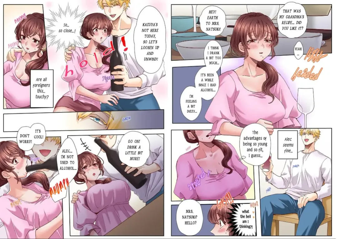 [Azumaya Manju] "Okusan no Ana, Ore no de Fusai de Agemasu ne?" Yokkyuu Fuman na Hitozuma ga Rinjin Ryuugakusei no XL Chinpo ni Ochiru made... | I'll plug your hole with my cock, okay, ma'am? 1 [Full Color] 1 Fhentai - Page 7