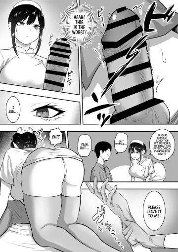 [Sanshoku Nerune] Nurse no Shirasaki-san ni Seiyoku Shori o Shite morau Hanashi Fhentai - Page 5
