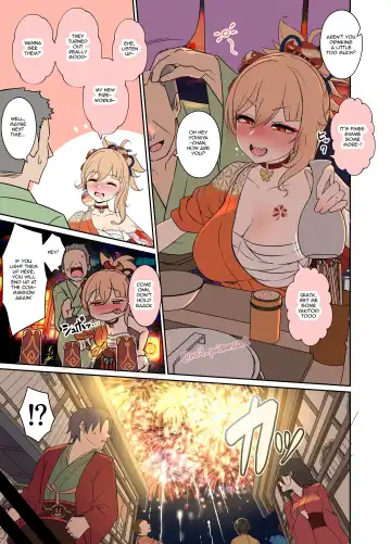 [Dokuneko Noil] Deisui Shita Yoimiya ni Warui Koto o Suru Hanashi | A Story Of The Bad Things I Did To A Drunken Yoimiya Fhentai - Page 2