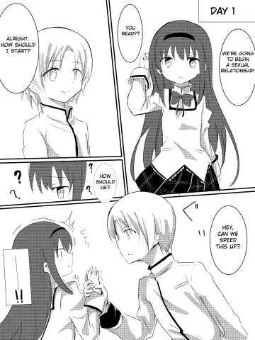 [Uya] Homura-chan Ecchi suru to Maryoku ga Agaru Kinou de Danshi to Ecchi suru Manga Fhentai - Page 6