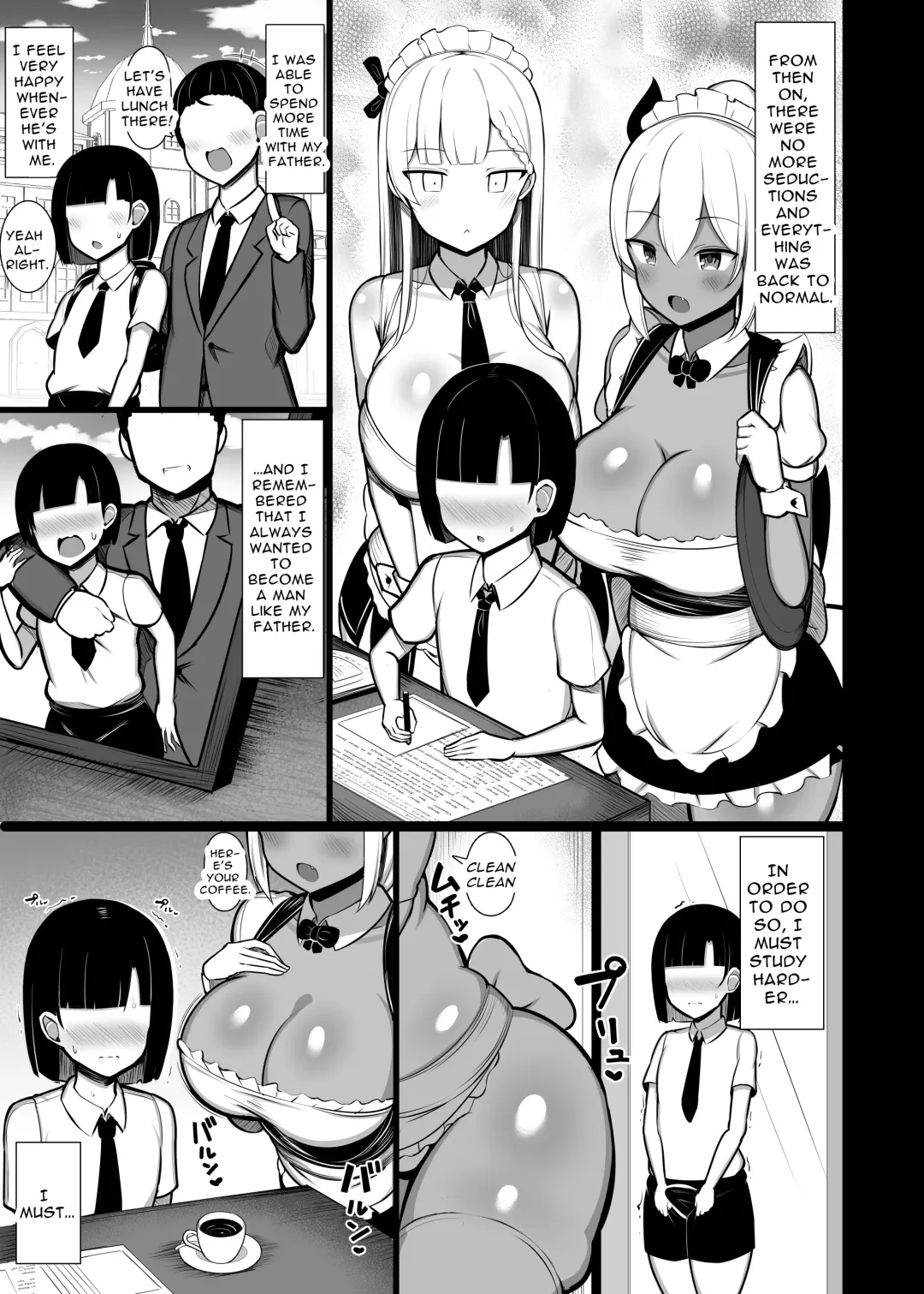 [Jakko] Goshujin-sama no Ochinchin wa Yuzurenai ~Succubus Maid to Nukirobo Maid~ Fhentai - Page 29