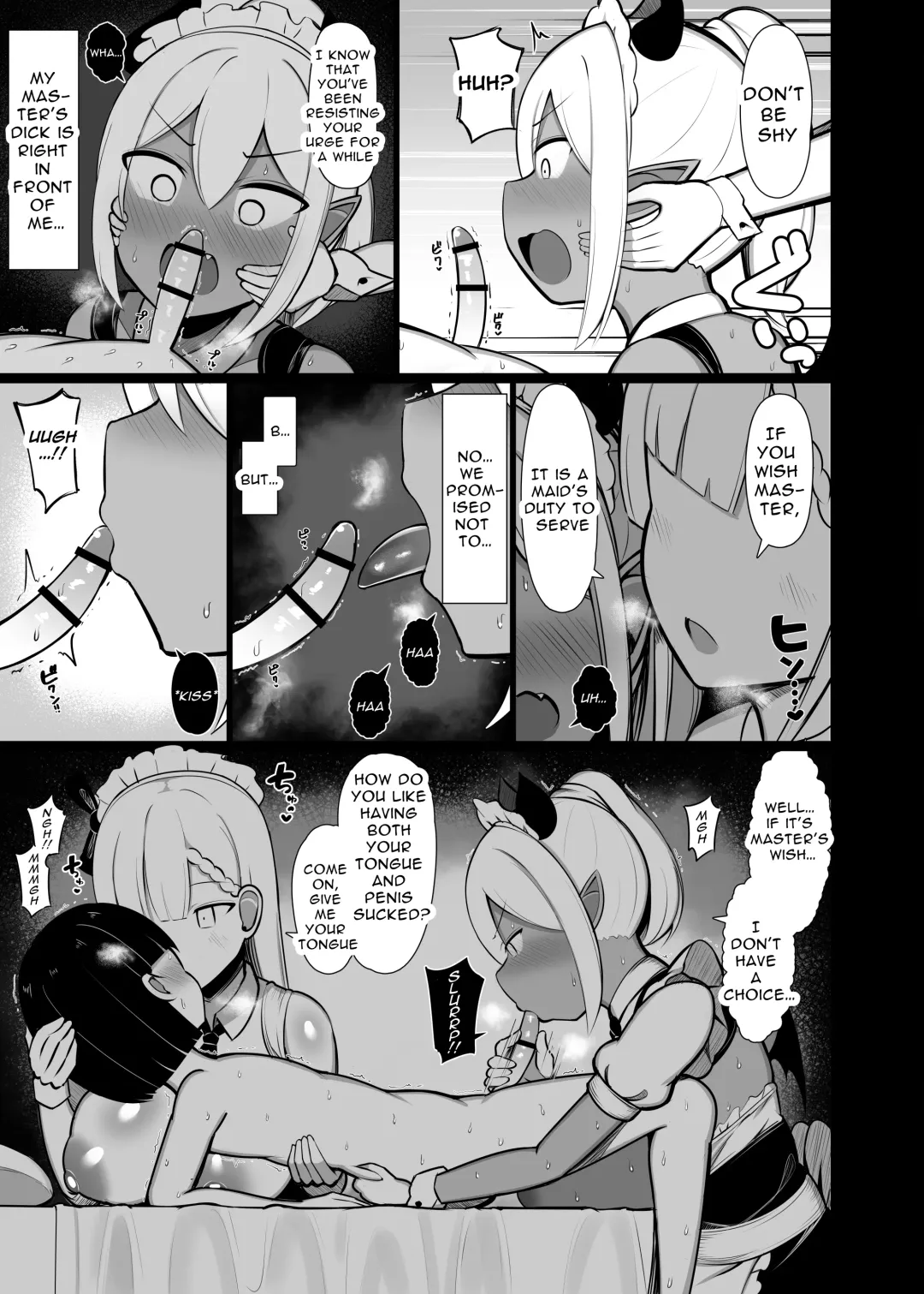 [Jakko] Goshujin-sama no Ochinchin wa Yuzurenai ~Succubus Maid to Nukirobo Maid~ Fhentai - Page 31